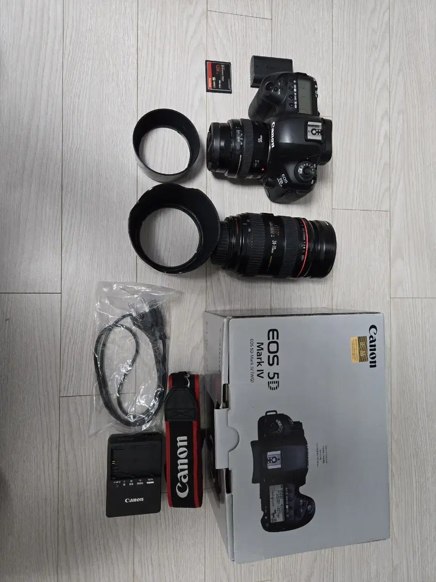 캐논 DSLR 5D mark4 + 50.4 + 구계륵